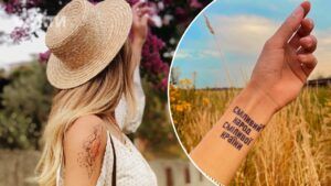 Перевідні тату: ідеальний літній аксесуар