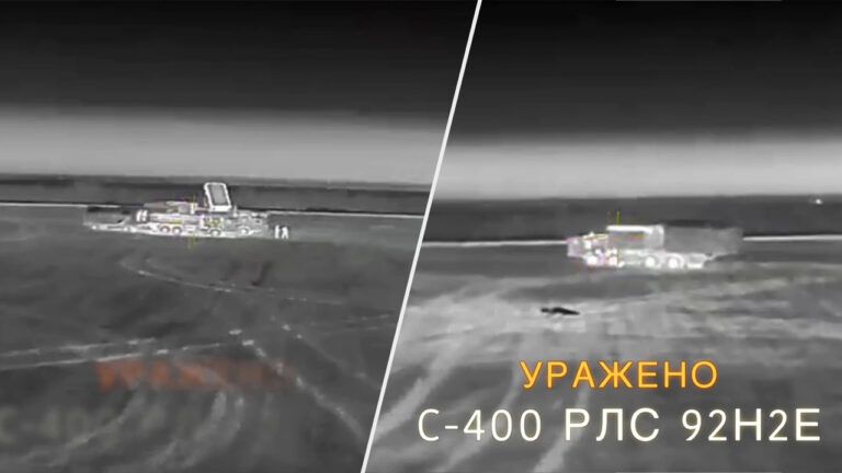 Удар по ЗРК С-400 Тріумф у Криму