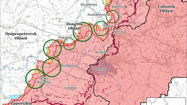 Карта бойових дій на 28 червня 2025
