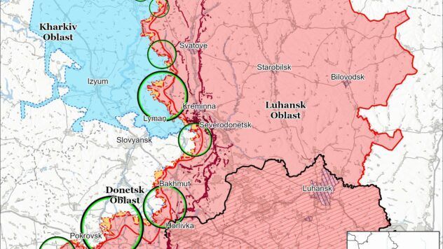 Карта бойових дій на 30 червня 2025