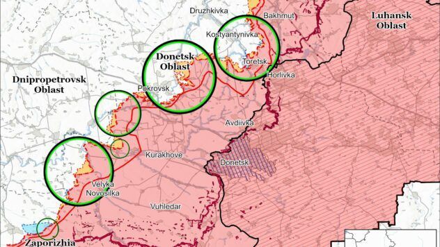 Карта бойових дій на 30 червня 2025