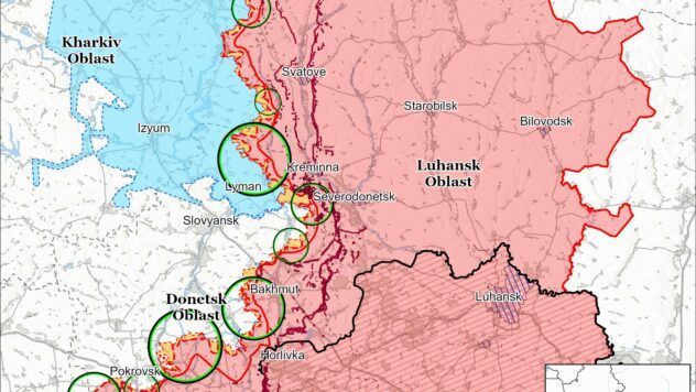 Карта бойових дій на 2 июля 2025