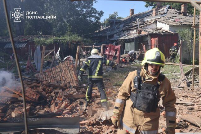 Скільки військових постраждали внаслідок удару по ТЦК у Полтаві 3 липня