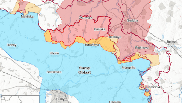 карта бойових дій