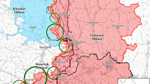 карта бойових дій