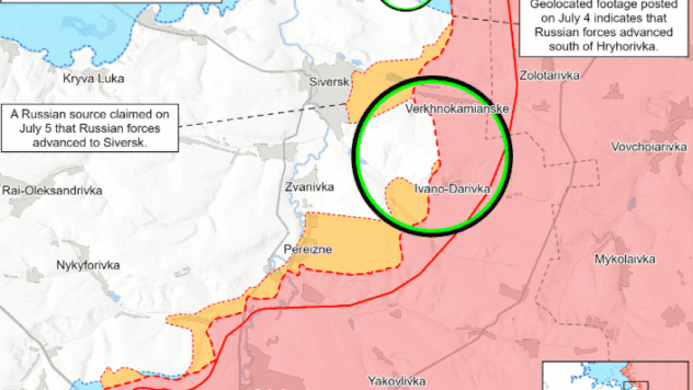карта бойових дій