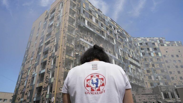 удар РФ по Охматдиту