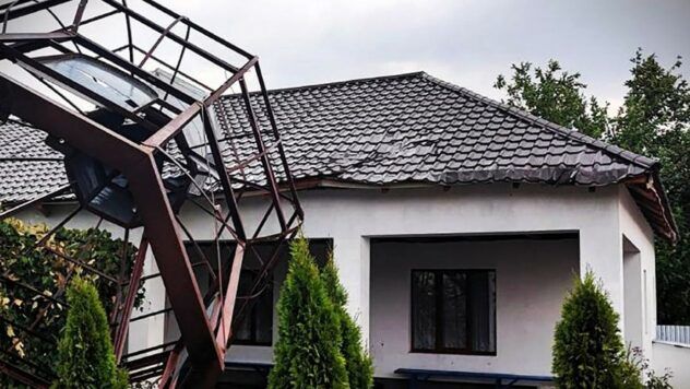 Ураган у західних областях України