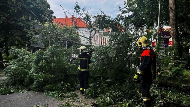 Ураган у західних областях України