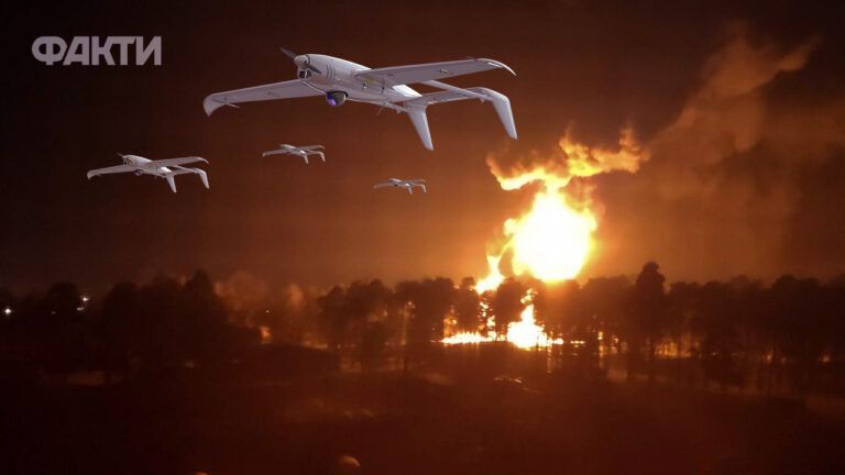 Атака українських дронів