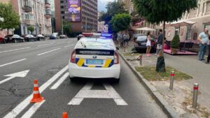 ДТП у Києві на вулиці Саксаганського