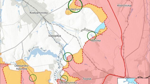 Карта бойових дій на 19 июля 2025