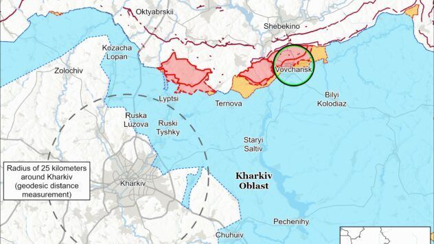Карта бойових дій на 17 серпня 2025