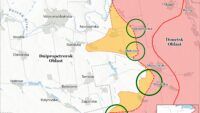 Карта бойових дій на 17 серпня 2025