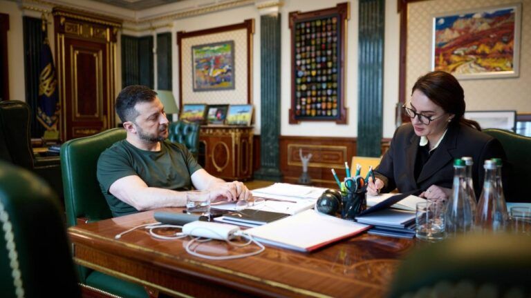 Зеленський і Свириденко