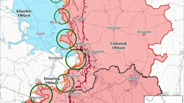 Карта бойових дій на 27 серпня 2025