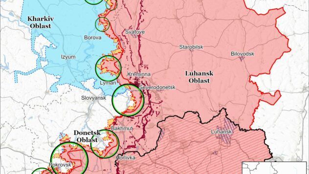 Карта бойових дій на 2 вересня 2025