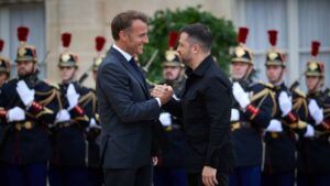 макрон та зеленський