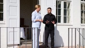 Зеленський і Метте Фредеріксен