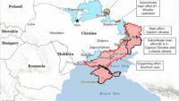 Карта бойових дій на 8 вересня 2025 Карта бойових дій на 8 вересня 2025