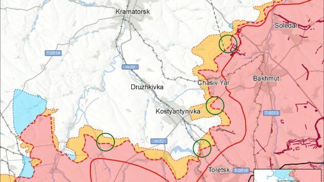 Карта бойових дій на 9 вересня 2025