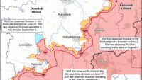 Карта бойових дій на 10 вересня 2025