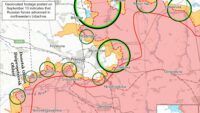 Карта бойових дій на 14 вересня 2025