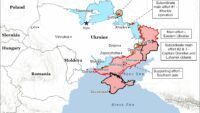Карта бойових дій на 15 вересня 2025