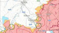 Карта бойових дій на 15 вересня 2025