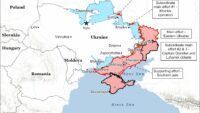 Карта бойових дій на 17 сентября 2025