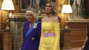 королева Камілла, Меланія Трамп