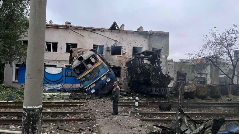 удар по залізниці 2 жовтня