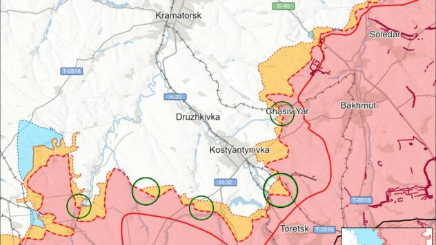 карта бойових дій