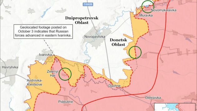 карта бойових дій