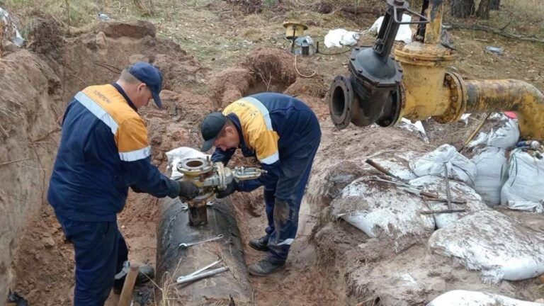газ Шостка ремонтні роботи