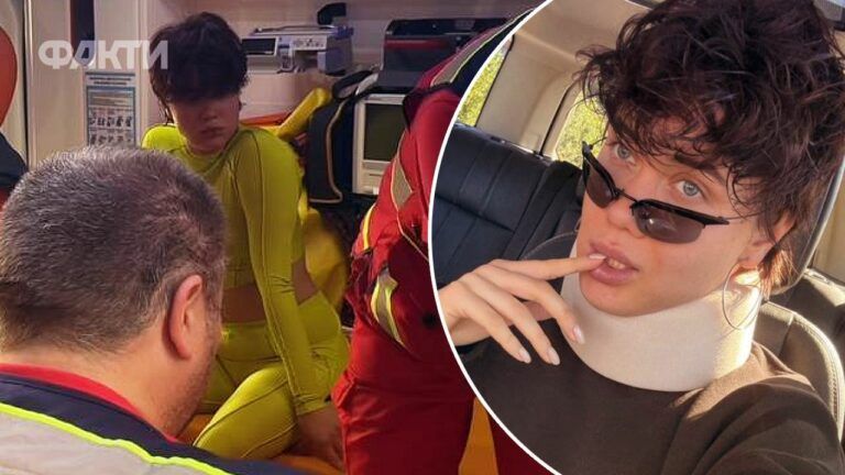 Lida Lee потрапила в ДТП