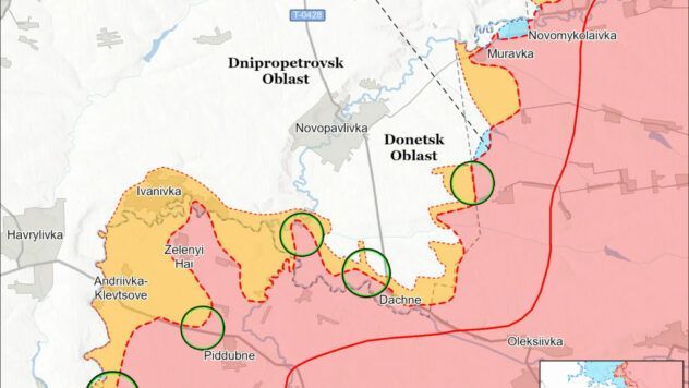 карта бойових дій