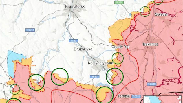 карта бойових дій