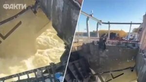 Дроны атаковали Белгородское водохранилище, подтопив войска РФ на Волчанском направлении