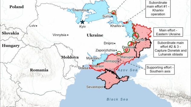 карта бойових дій