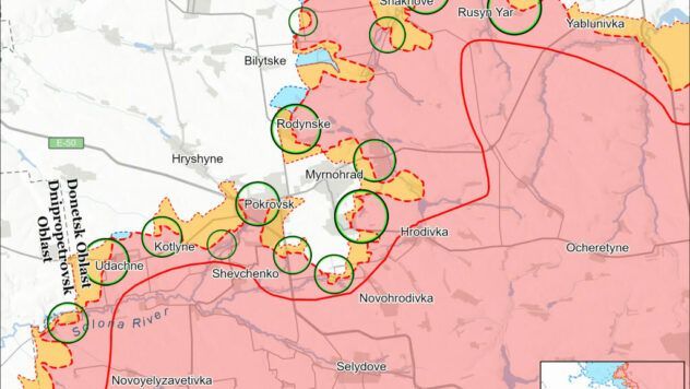 карта бойових дій