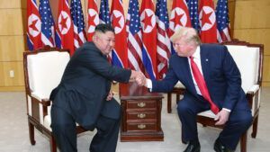 Трамп і Кім Чен Ин