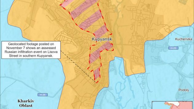 карта бойових дій