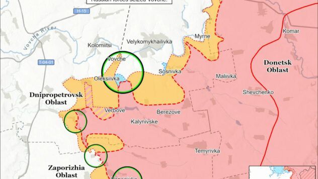карта бойових дій