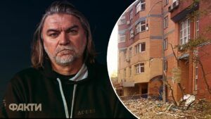 Дом Олеся Санина пострадал во время атаки на Киев: что с режиссером и его семьей Олесь Санін про приліт