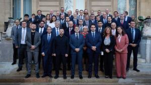 Зеленський і Макрон взяли участь у форумі з питань спільного виробництва дронів