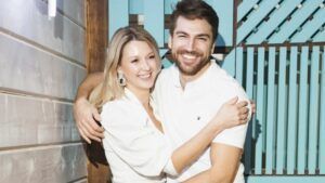 Любава Грєшнова з чоловіком