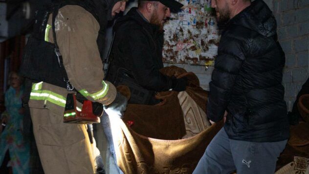 нічна атака на Одесу 4 грудня