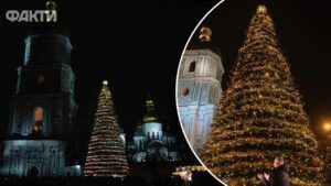 У Києві відкрили головну ялинку країни