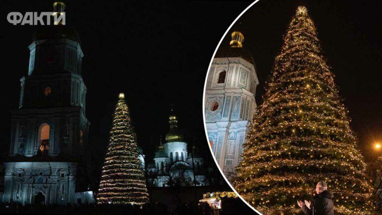 У Києві відкрили головну ялинку країни